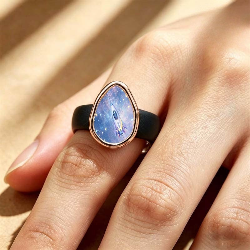 Rocket Galaxy Ring