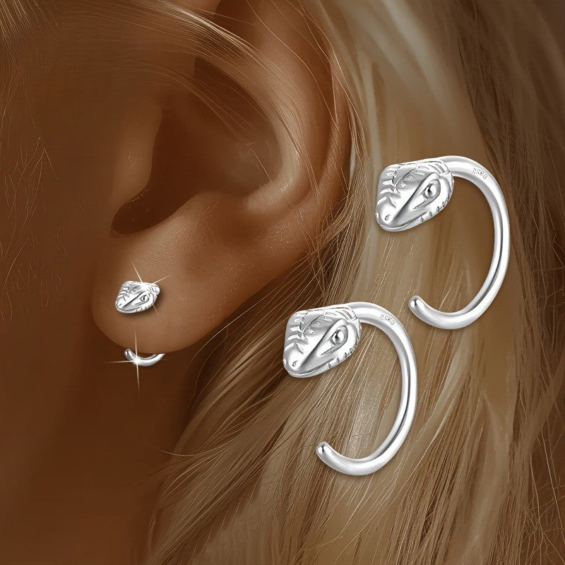 Snake Head Ear Cuff