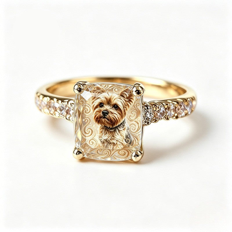 Yorkshire Terrier Square Ring