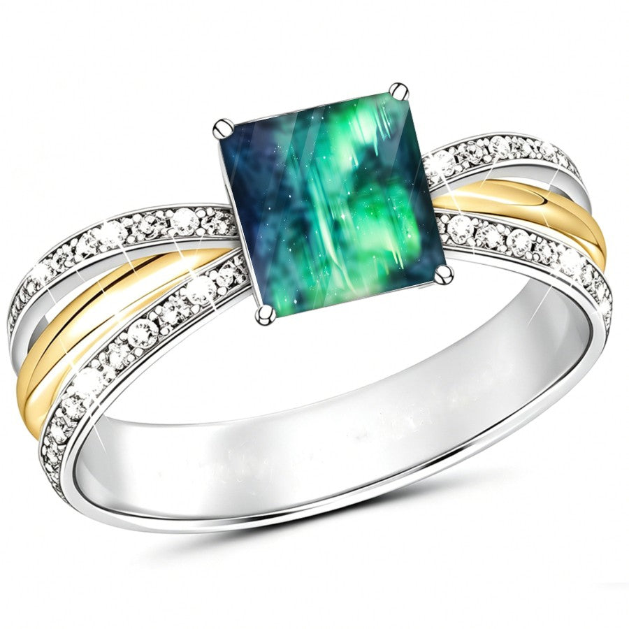 Northern Lights Square Ring
