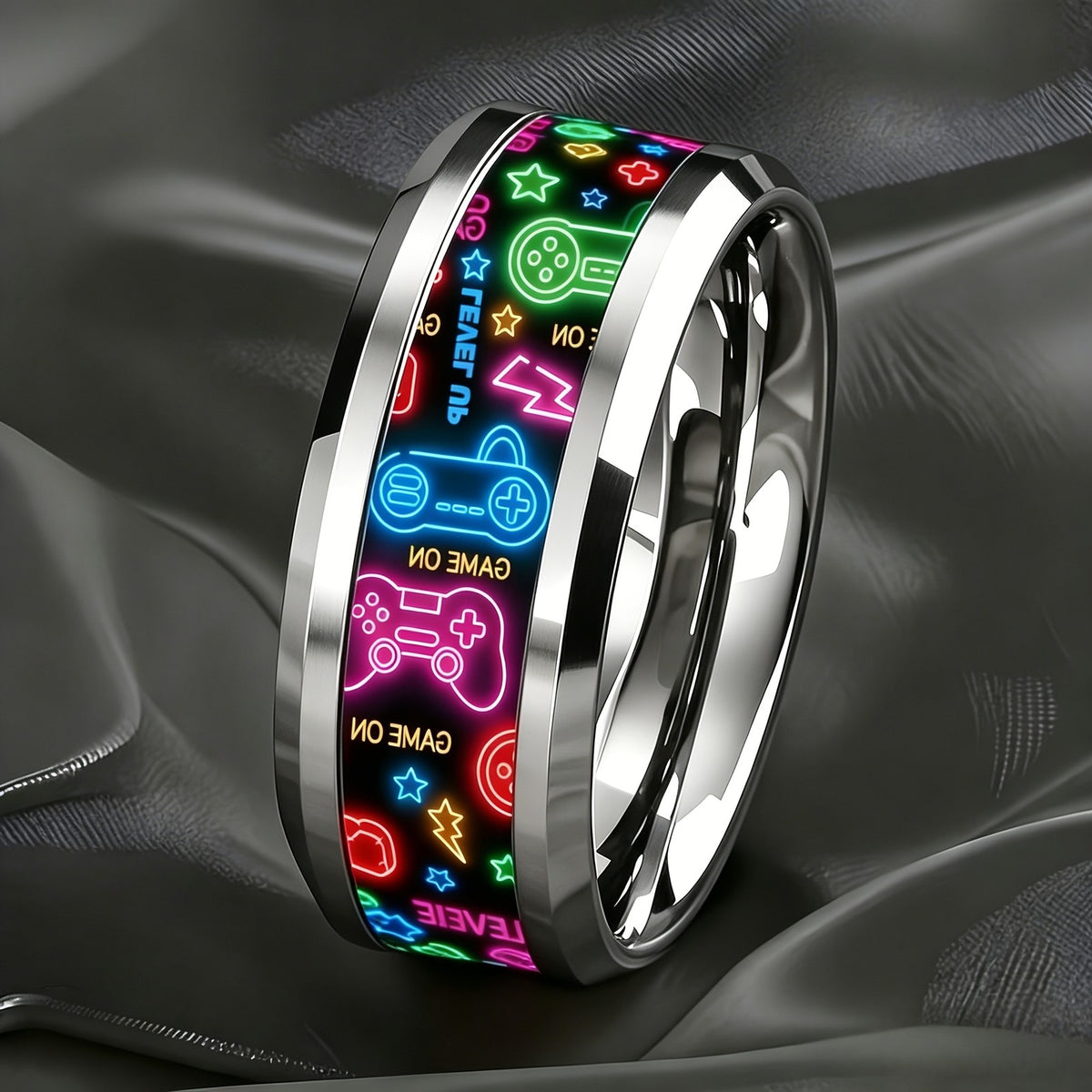 Neon Game Controller Ring