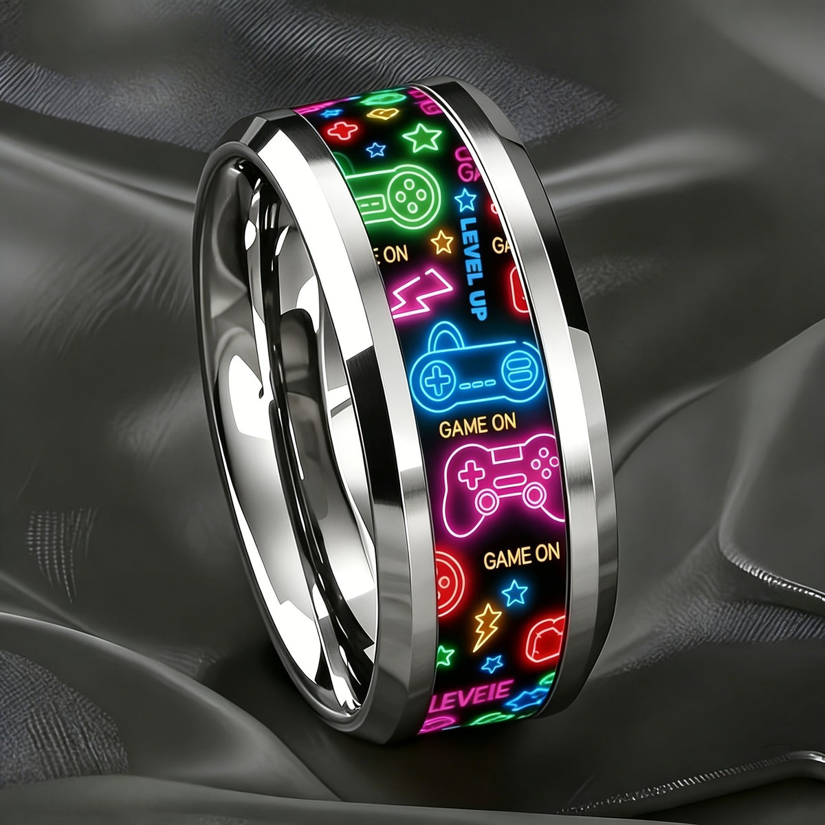 Neon Game Controller Ring