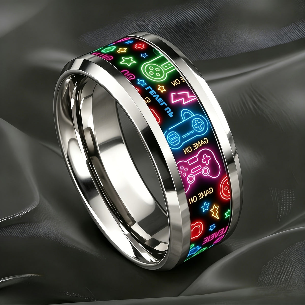 Neon Game Controller Ring