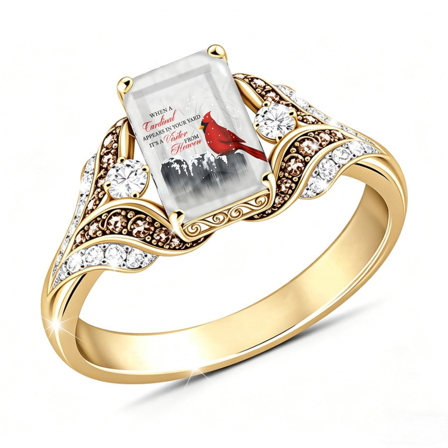 Cardinal Square Statement Ring