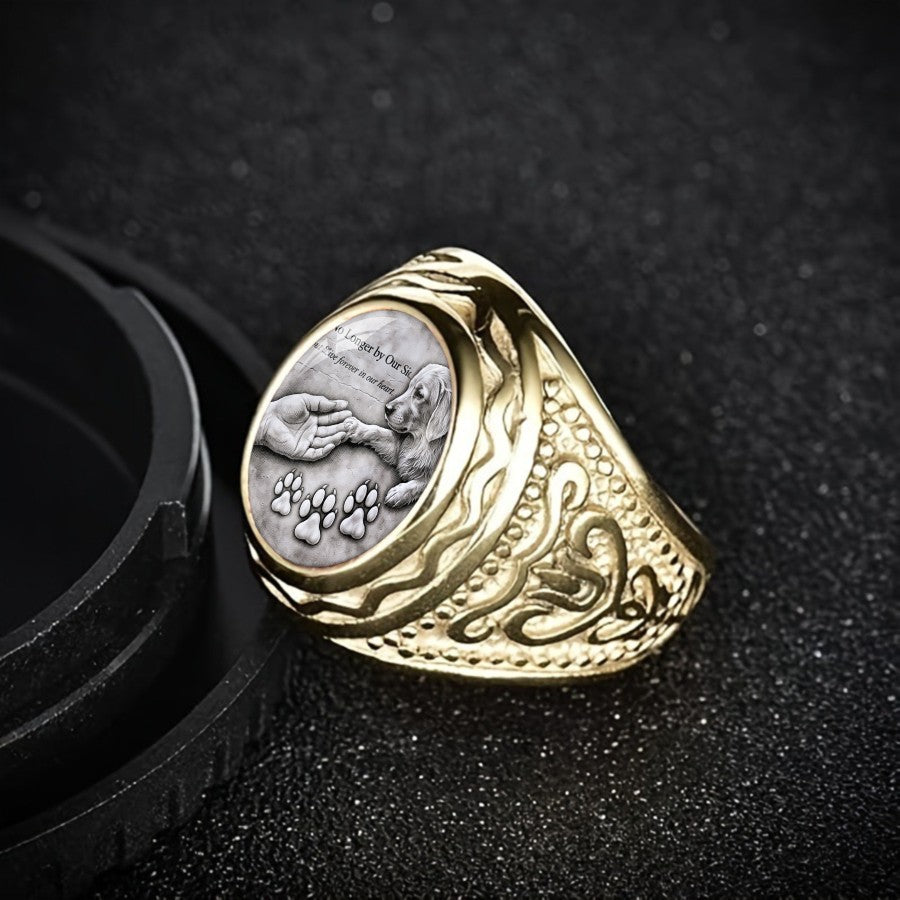 Paw & Hand Memorial Ring