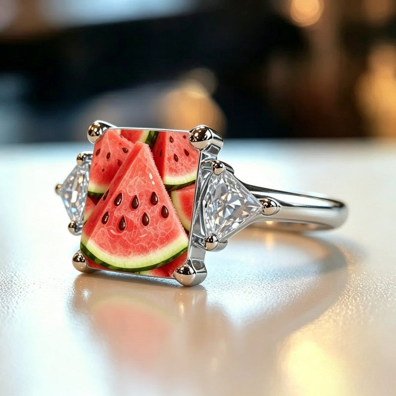 Watermelon Slice Ring