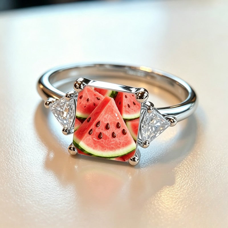 Watermelon Slice Ring