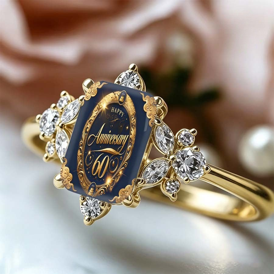 60th Anniversary Statement Ring