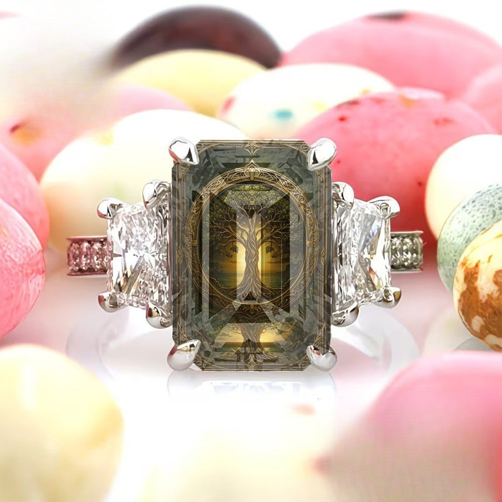 Tree of Life Reflection Ring