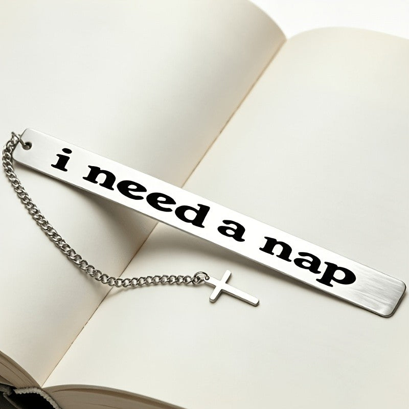 Engraved Nap Quote Bookmark