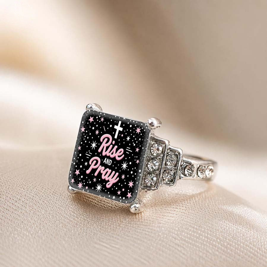 Rise and Pray Square Ring