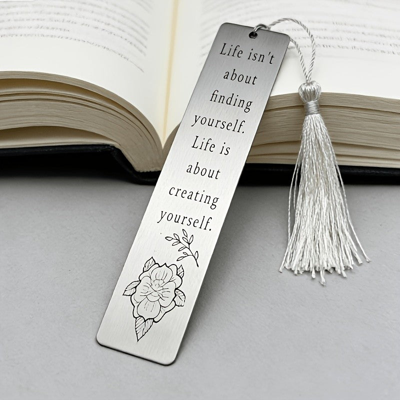 Floral Quote Bookmark