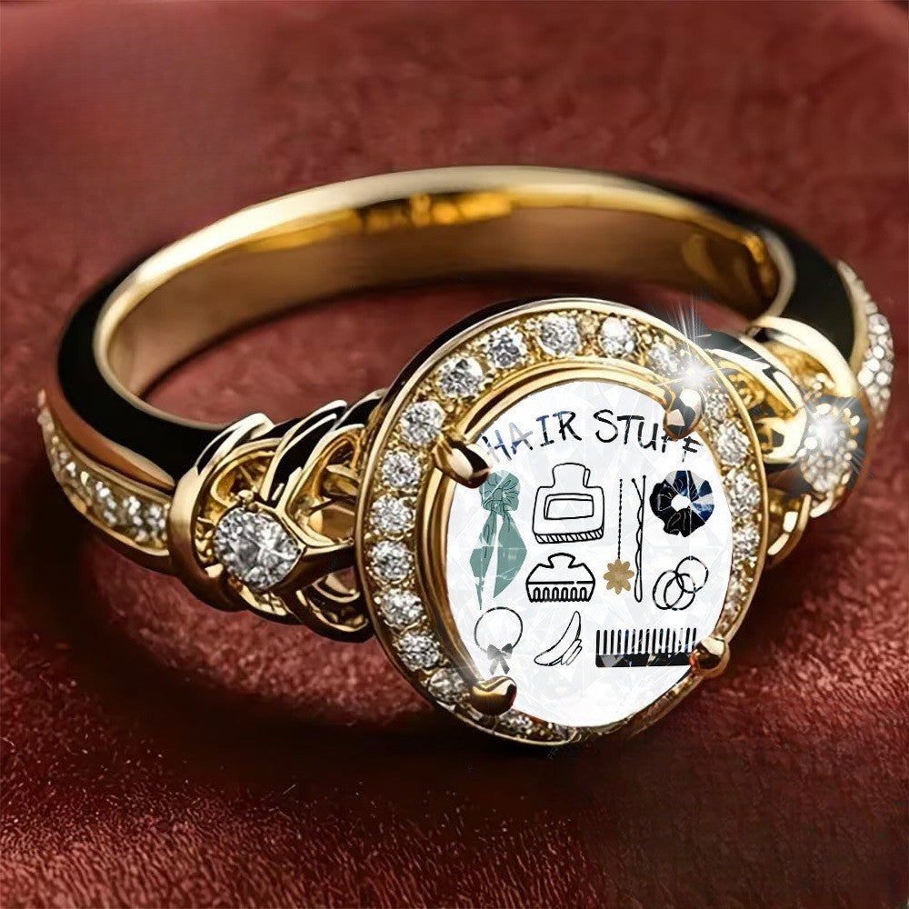 Hair Accessories Charm Ring