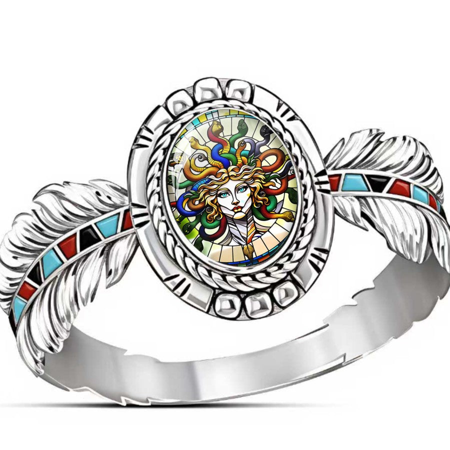 Mythical Oval Ring