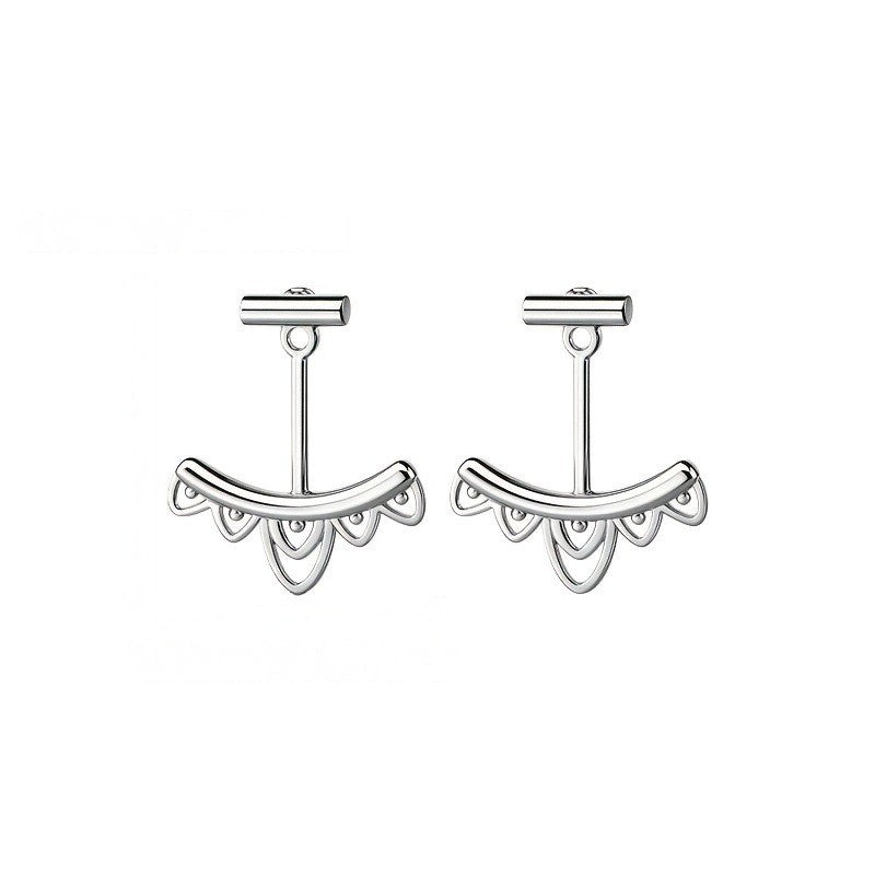 Scallop Drop Earrings