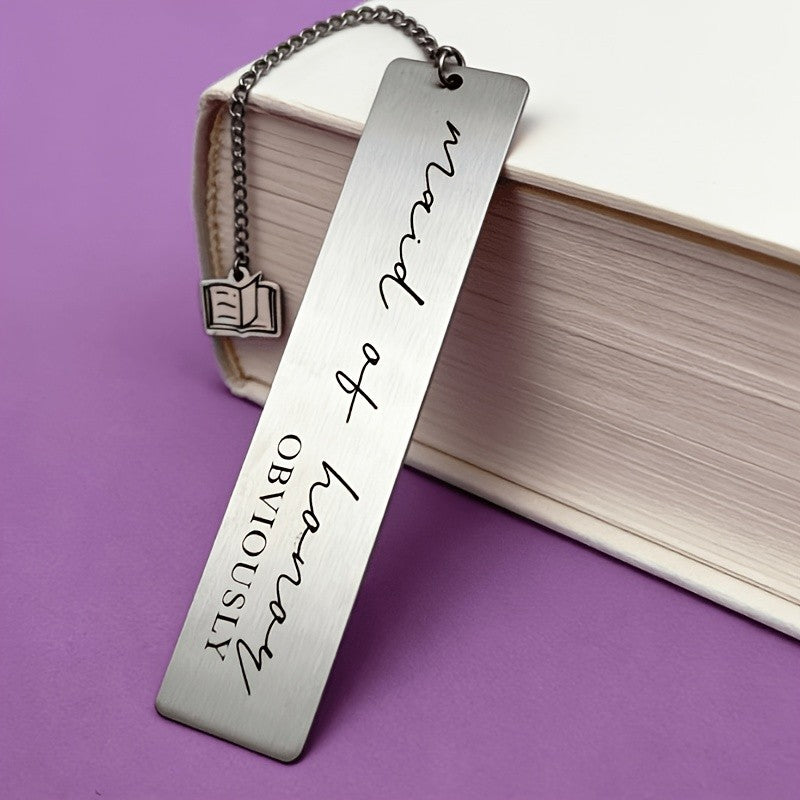 Maid of Honor Engraved Bookmark