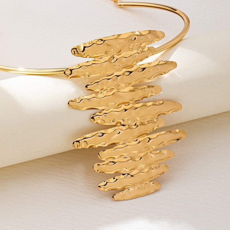 Stacked Disc Earring & Necklace Set
