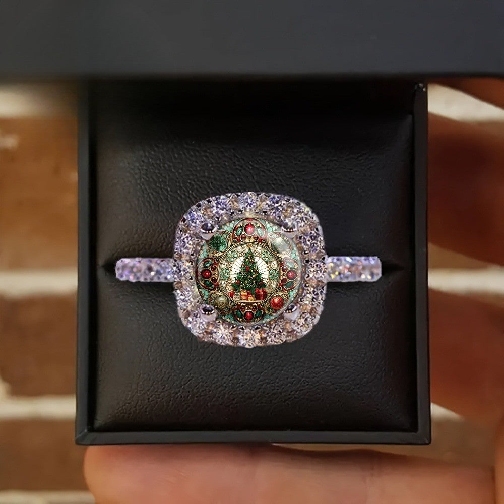 Christmas Tree Statement Ring