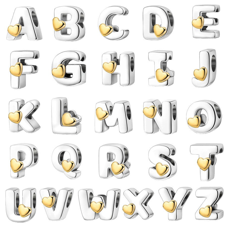 Two-Tone Initial Charm