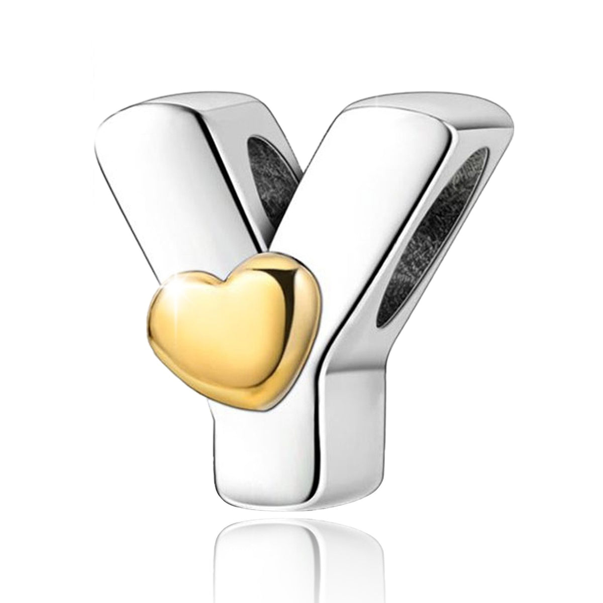 Two-Tone Initial Charm