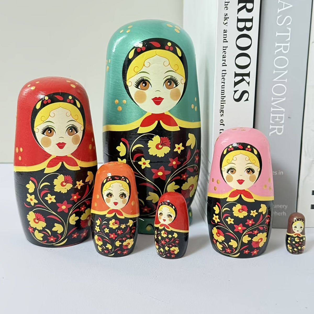 Floral Nesting Doll Set