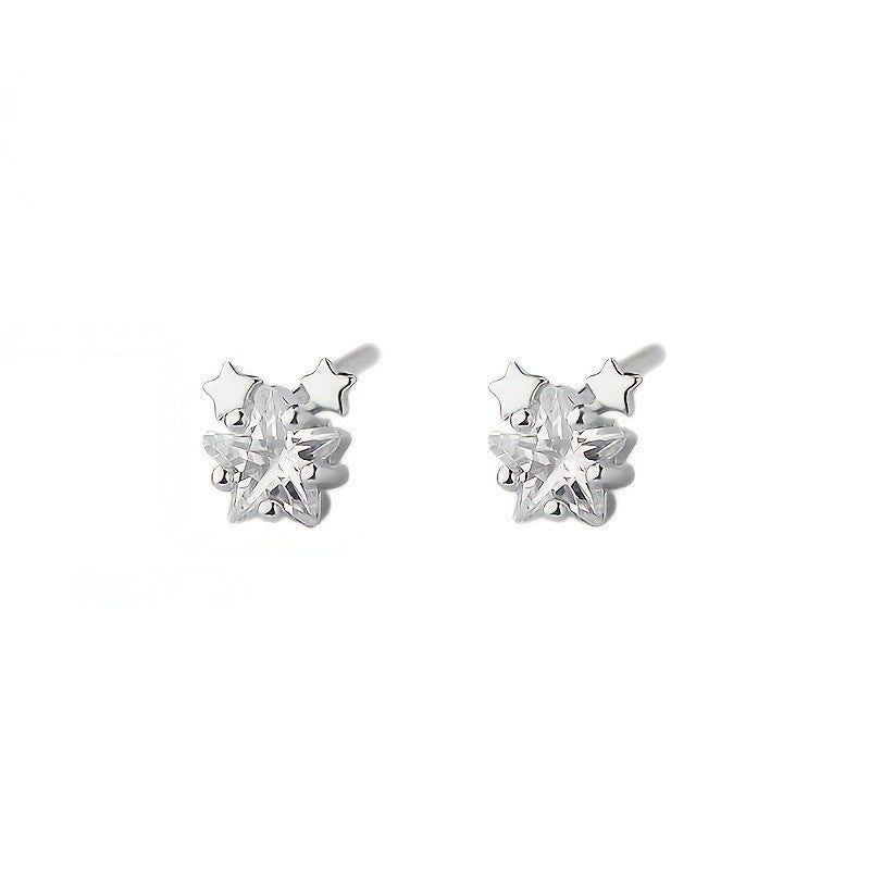 Crystal Star Cluster Earrings