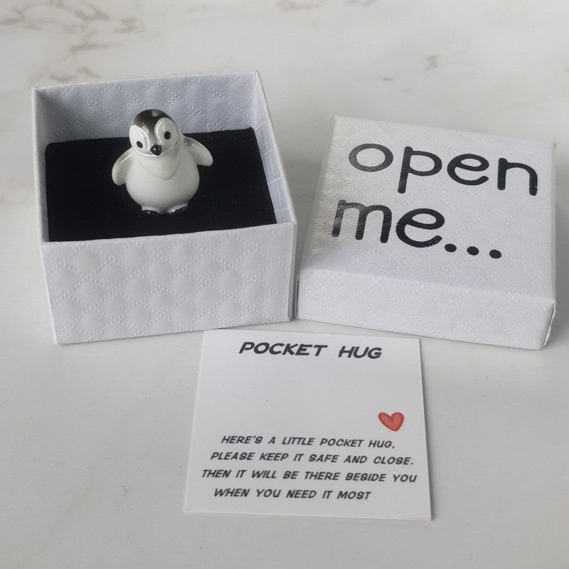 Pocket Hug Penguin Box