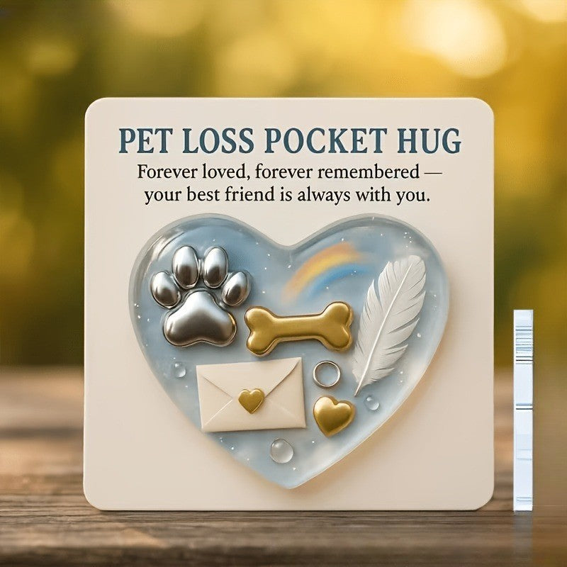 Pet Loss Heart Keepsake