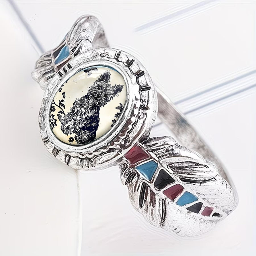 Yorkie Oval Ring