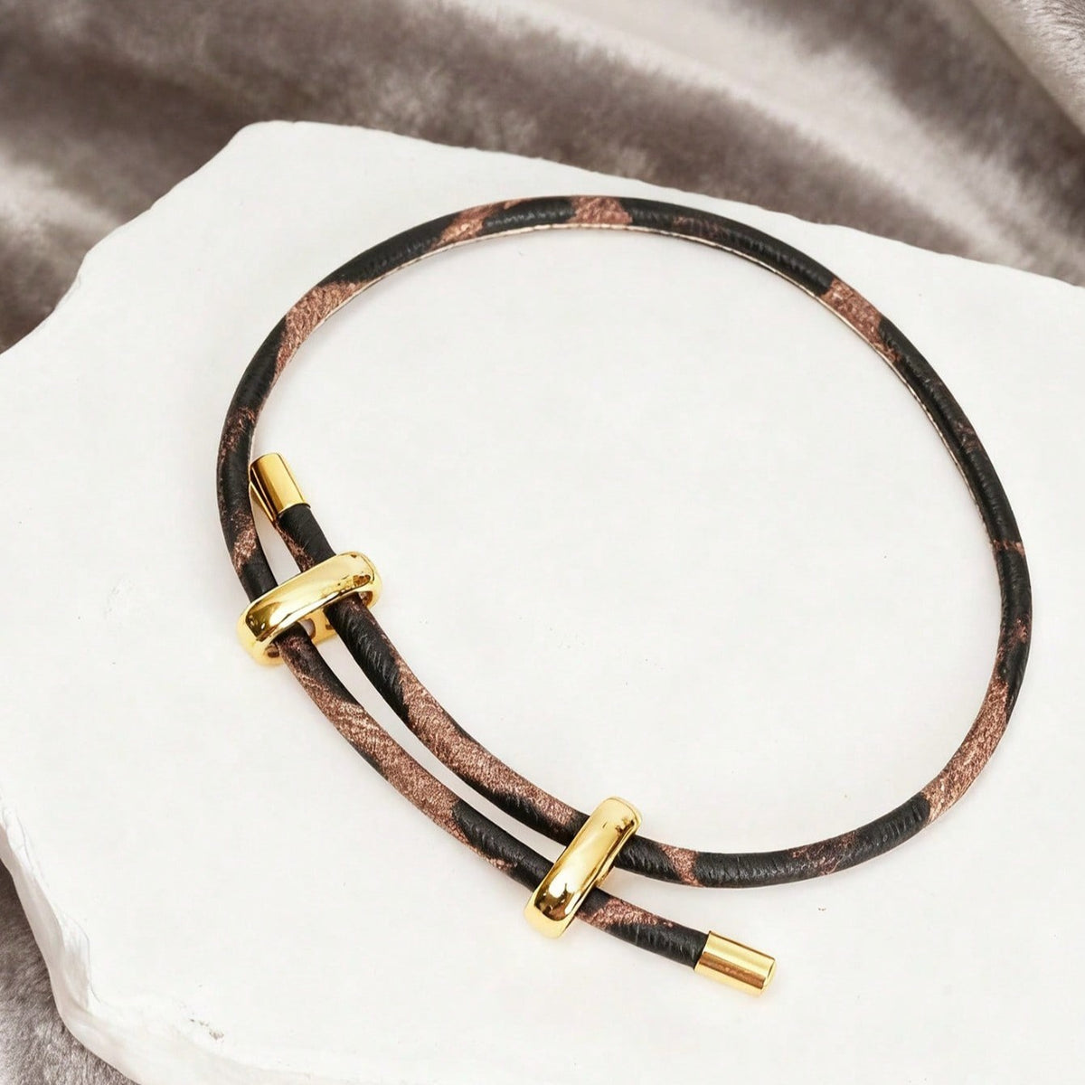 Leopard Print Adjustable Bracelet