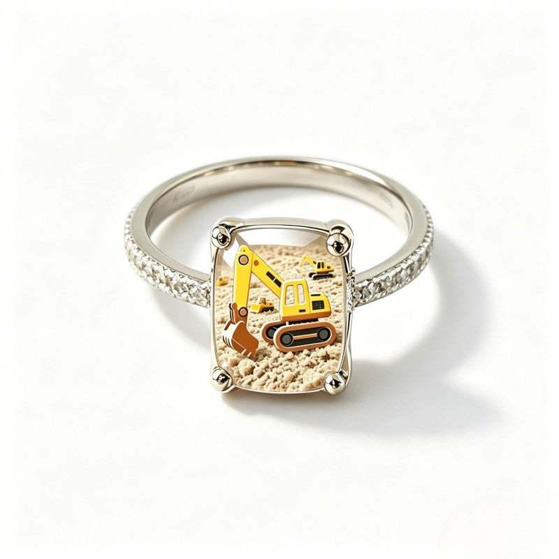 Excavator Square Ring