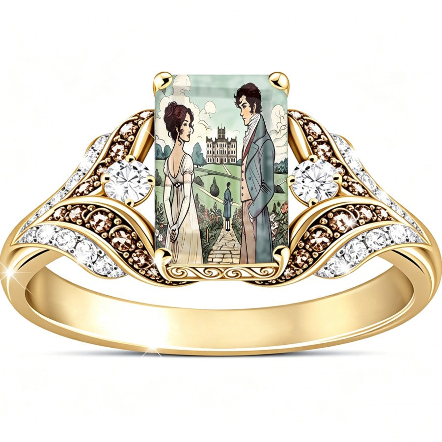 Garden Manor Scene Ring