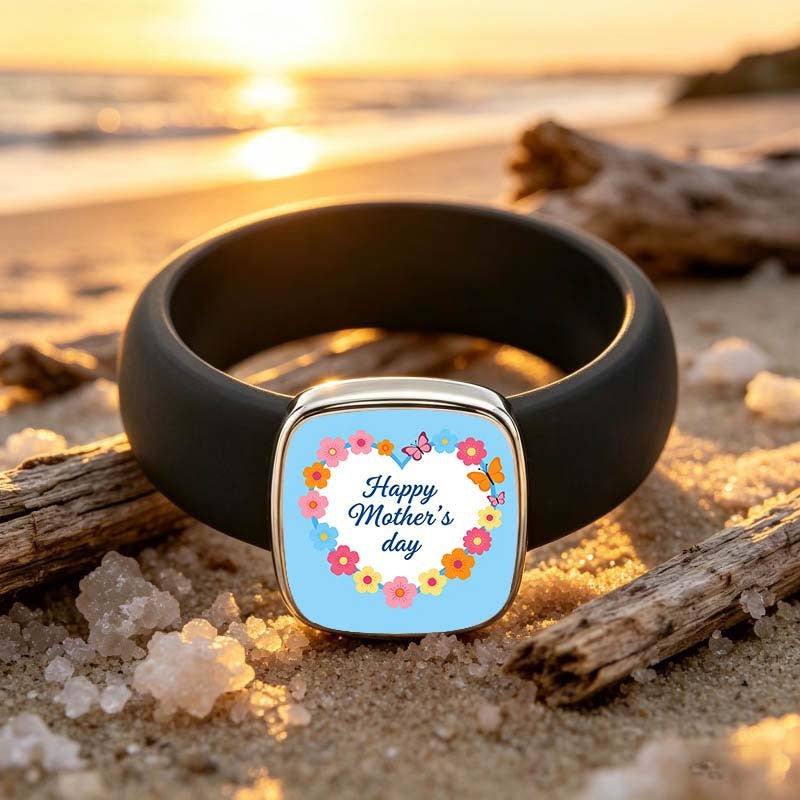 Floral Mother's Day Square Ring