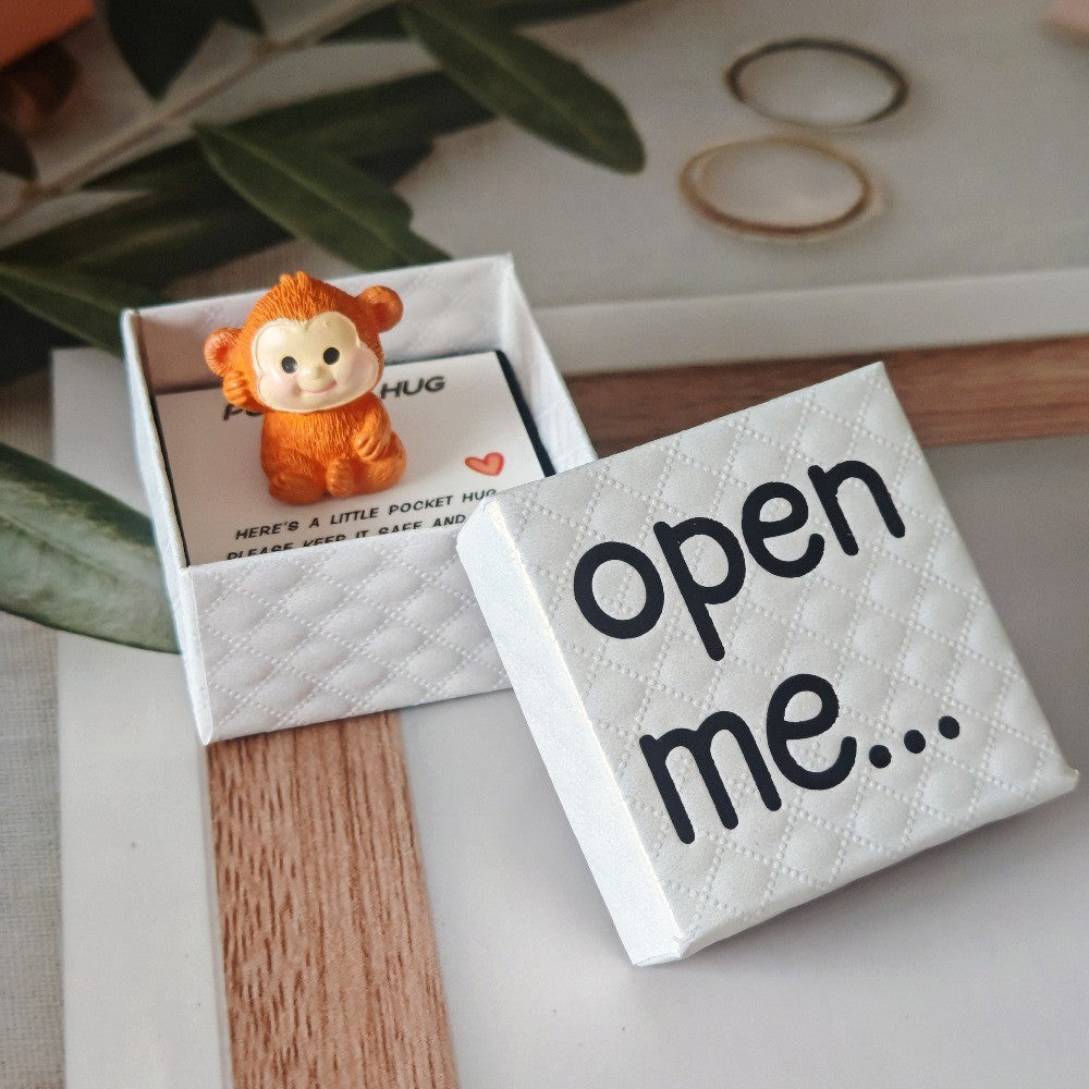 Open Me Surprise Box & Monkey Charm