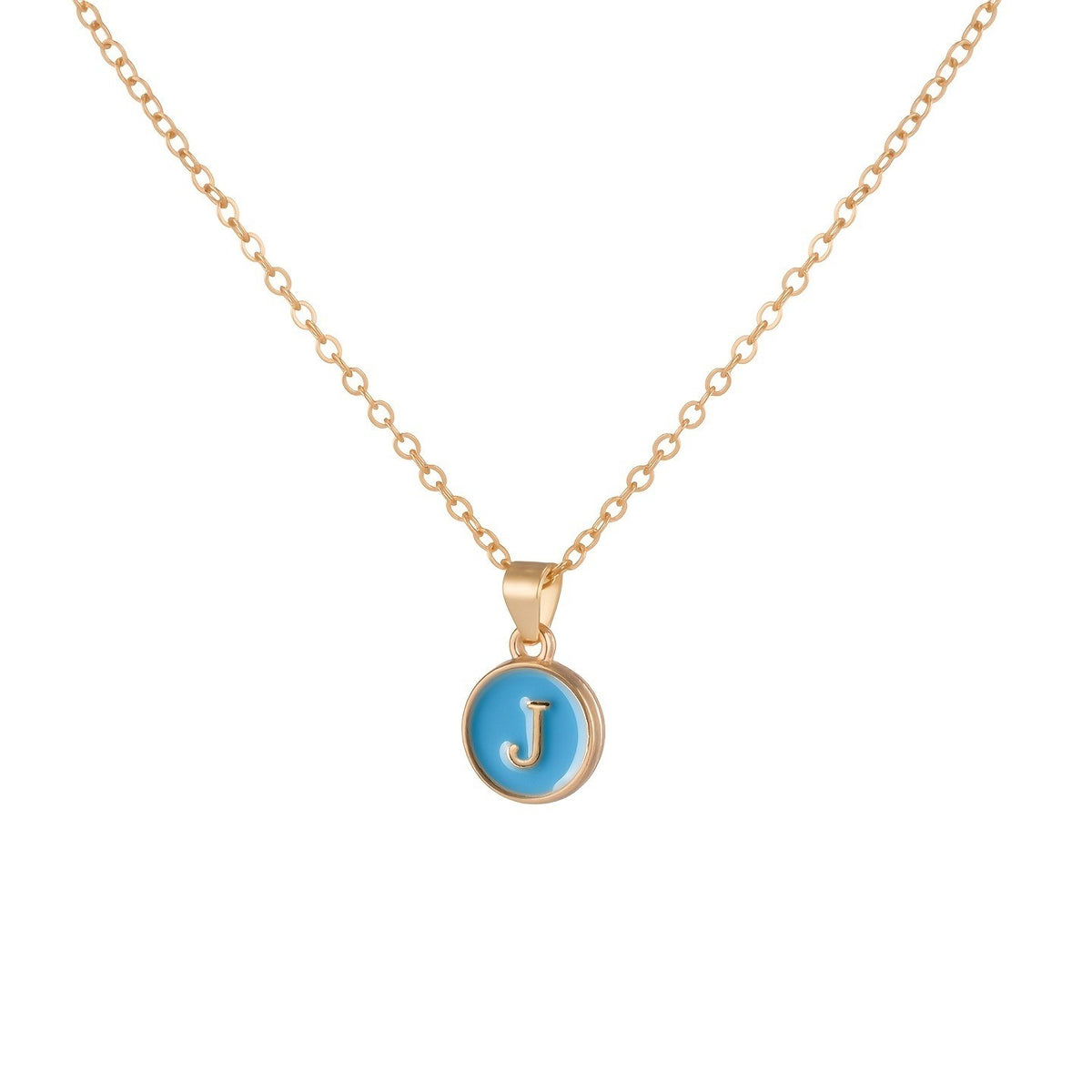 Enamel Love Letter Necklace