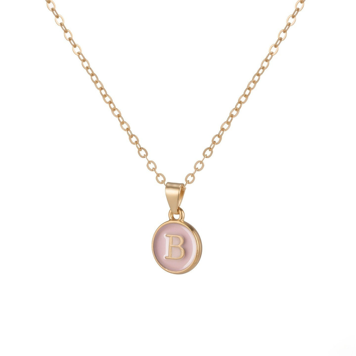 Enamel Love Letter Necklace