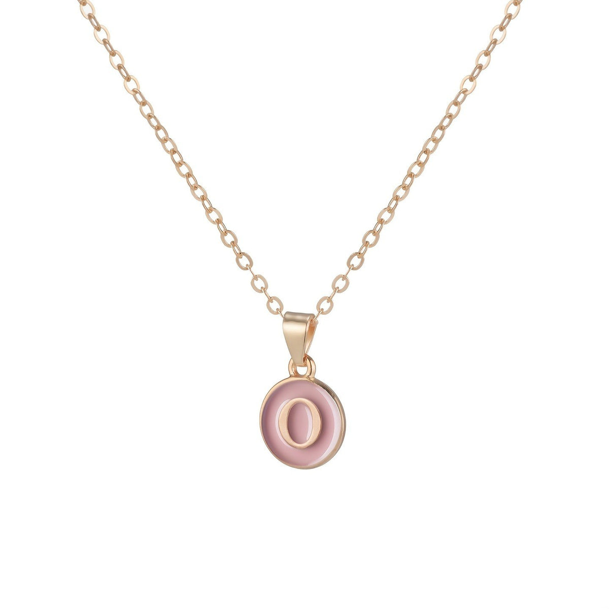 Enamel Love Letter Necklace