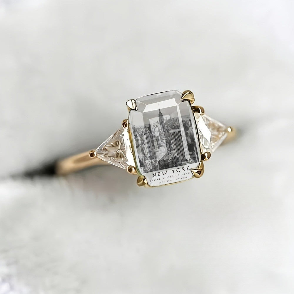 New York Skyline Ring