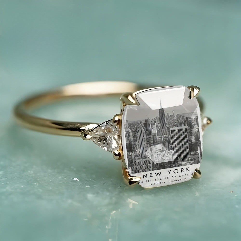 New York Skyline Ring