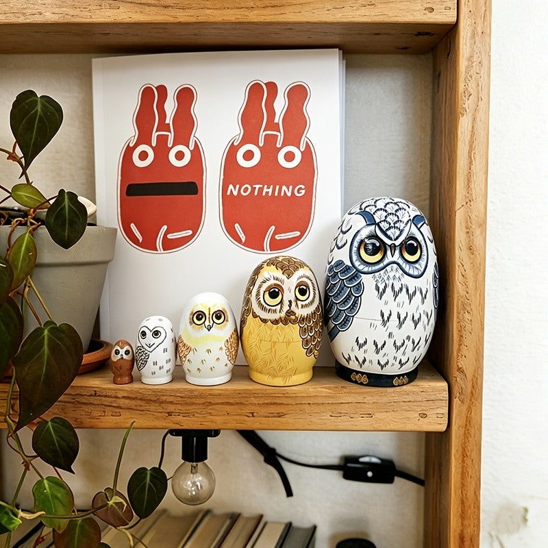 Owl Nesting Doll Set