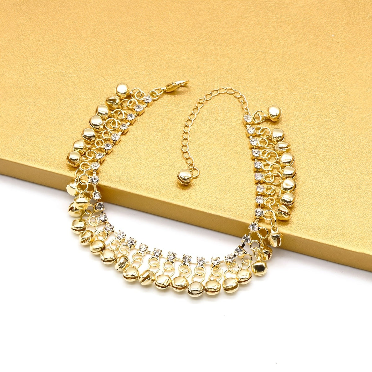 Crystal Bell Anklet