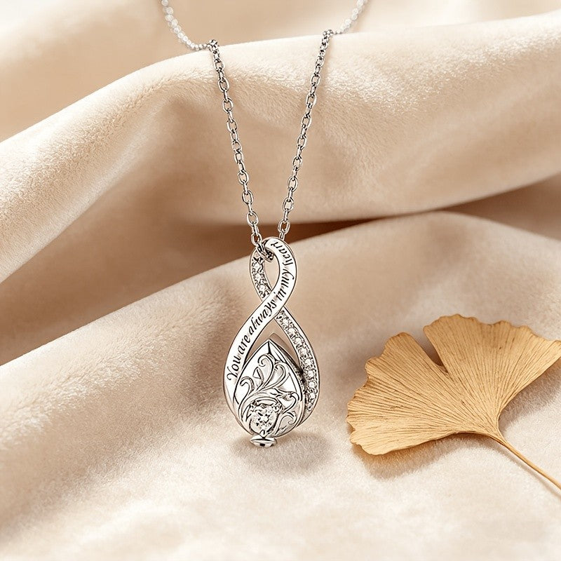 Infinity Keepsake Urn Necklace