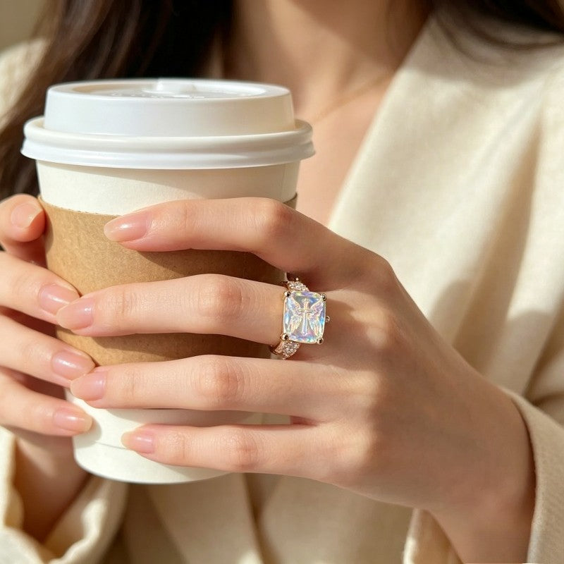 Angel Cross Ring