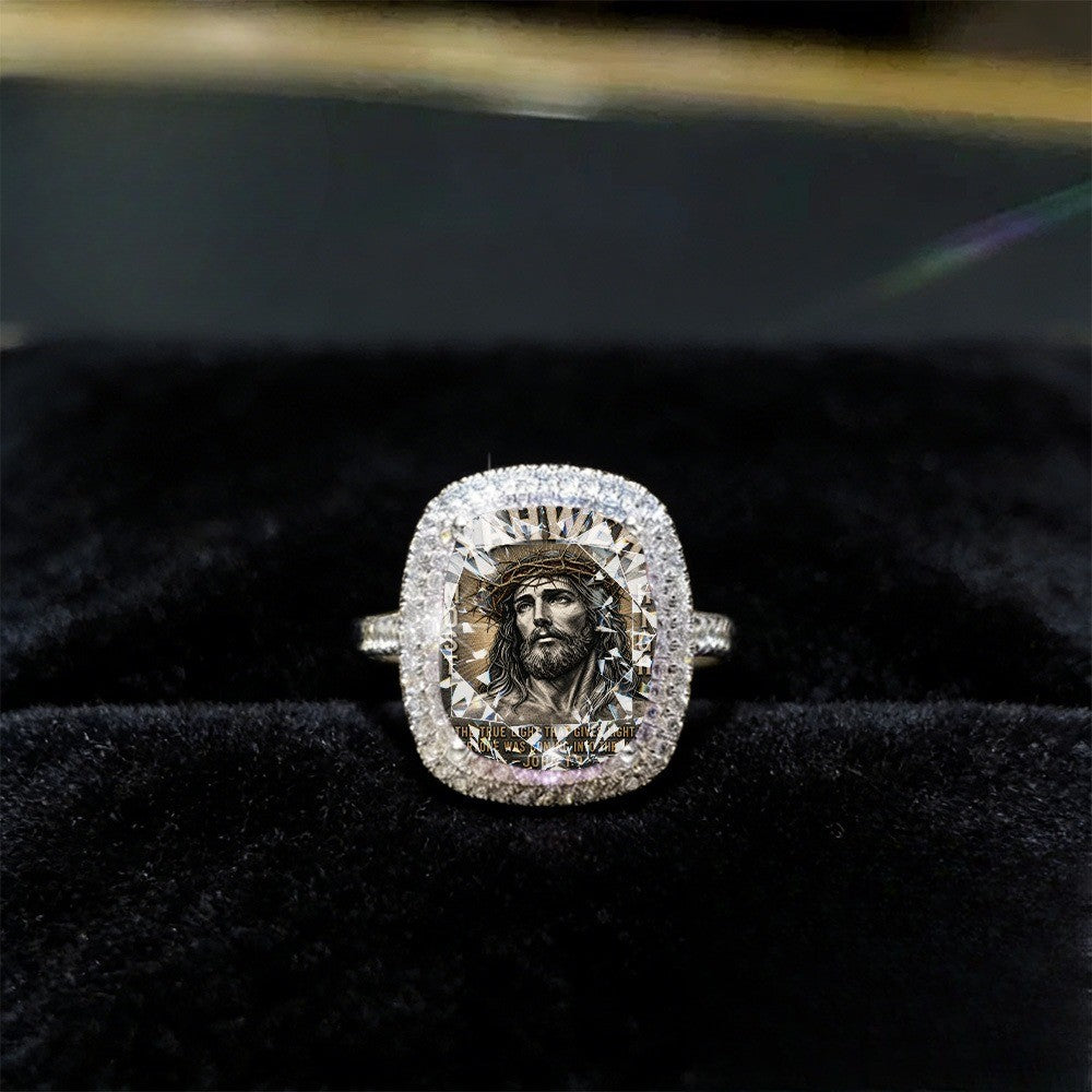 Square Crown of Thorns Ring