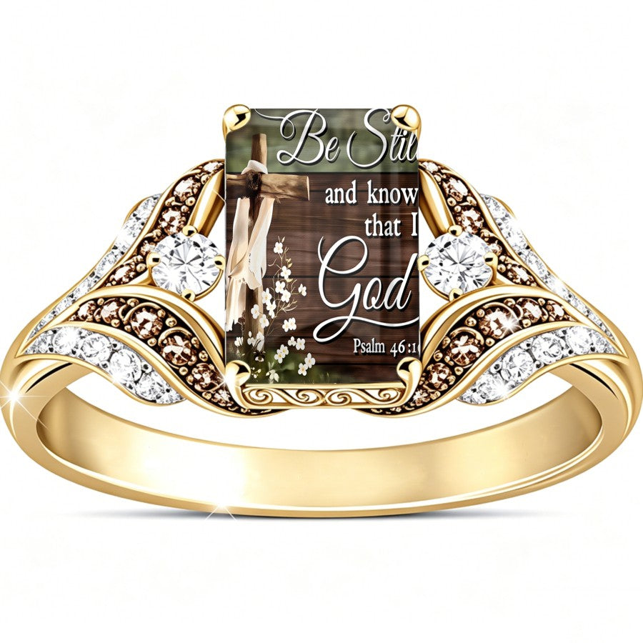 Be Still Faith Ring
