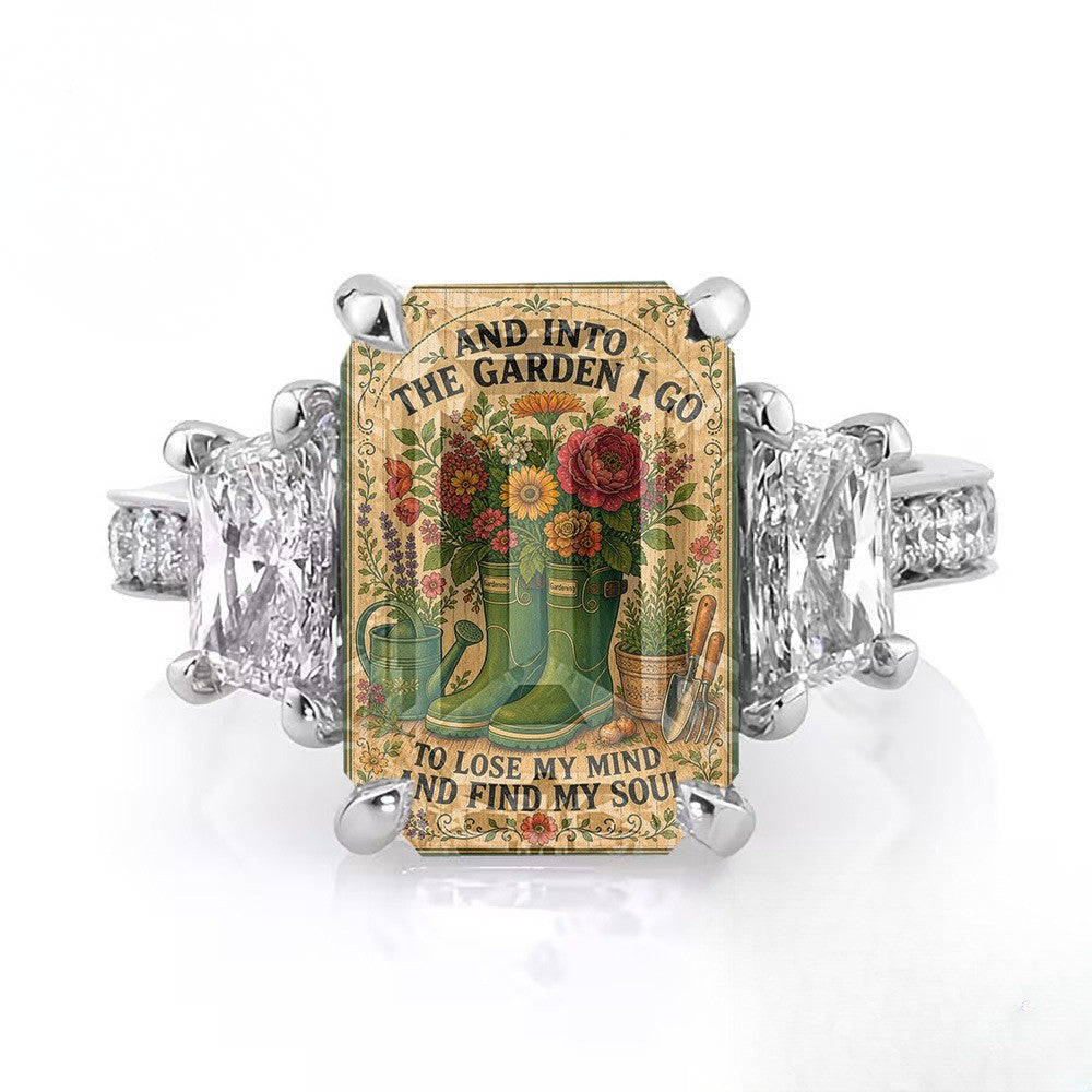 Garden Boots Square Ring