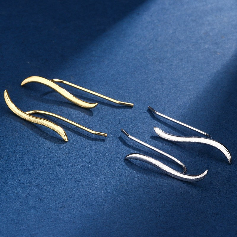 Floral Curve Earring Set