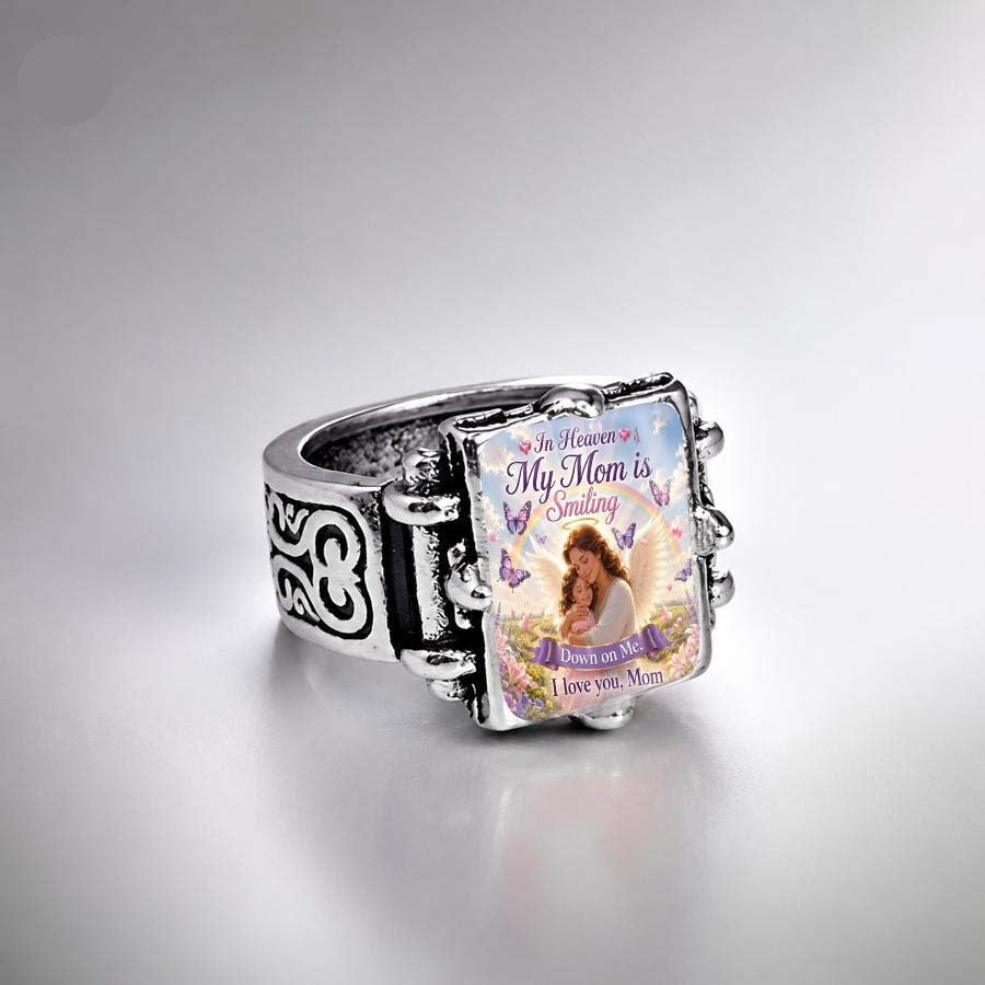 Angel Mother & Daughter Memorial Ring