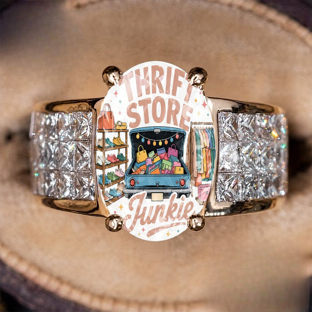 Thrift Store Scene Ring
