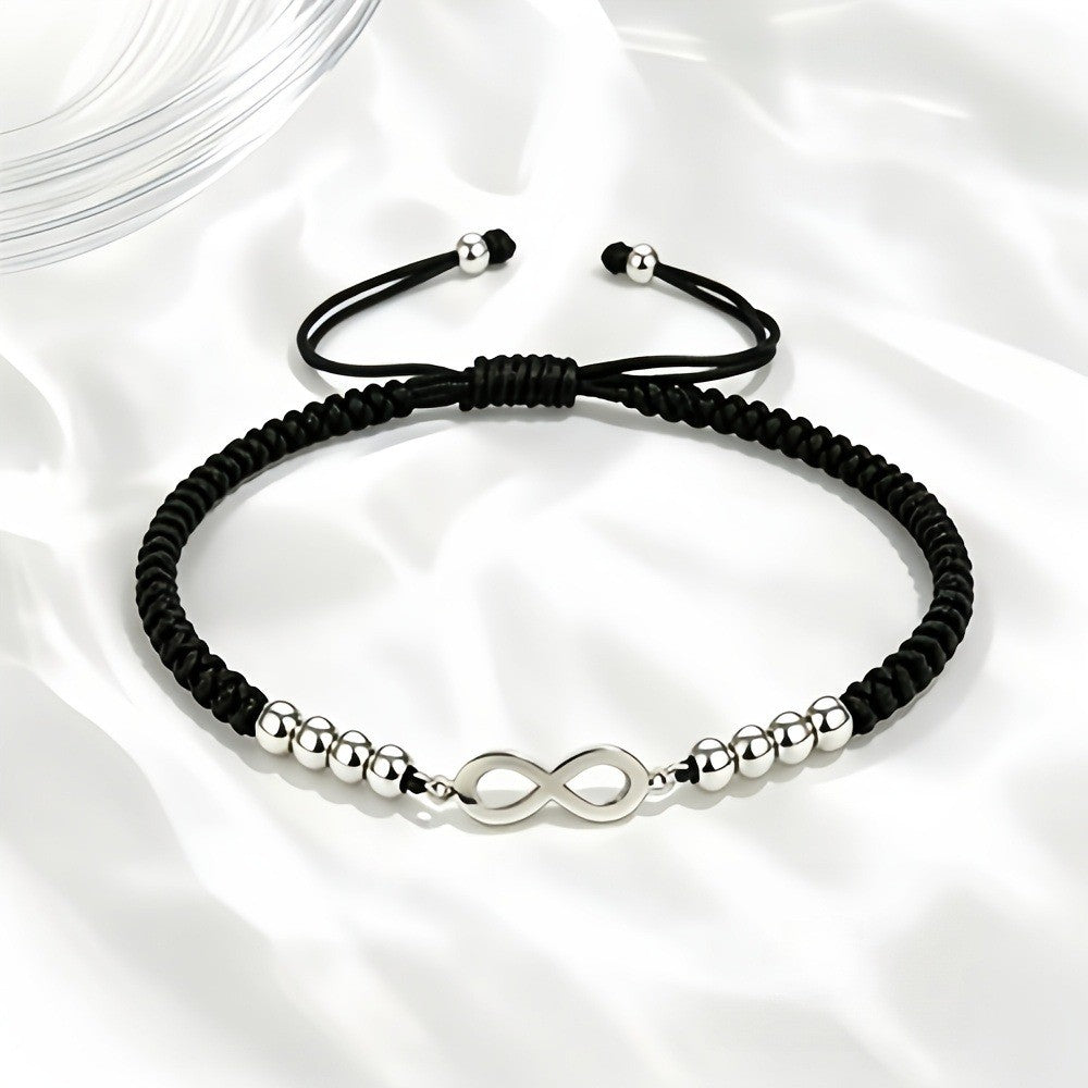 Infinity Symbol Bead Bracelet